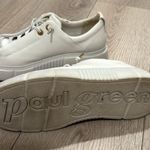 Paul Green Abbey White Leather Slip On Sneaker Size 9 Photo 5