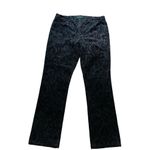 Ralph Lauren LRL Lauren  Black Velvet floral print jeans Size Photo 6