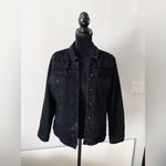 Diane Gilman Black Denim stylish Jacket🌹 Photo 5