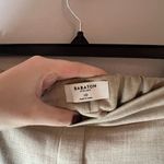 Babaton Aritzia Conan Cropped Pants Beige Pull On Business Career Office Size 10 Photo 4