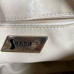 Sharif Vintage Summer Ocean Seashell Leather Patchwork Crossbody Bag Made in USA Photo 7