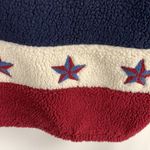 Christopher & Banks Vintage Americana  Fleece Crop Button Up Jacket Size M Photo 3