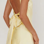 Splash Yellow Short Dress Photo 3