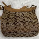 Coach  Tan and Brown Crossbody Bag Photo 7