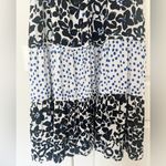 Love, Whit by Whitney Port Black Floral Puff Sleeve Maxi Dress Size M Photo 7