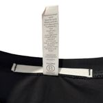 Athleta  Shirt Womens XS Black Short Sleeve Sheer Logo Workout Gym Yoga Photo 3