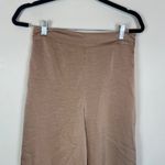 House of Harlow 1960 Women's S Tan Brown Satin High Rise Wide Leg Trouser Pants Photo 1