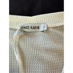 Grace Karin  Soft 3/4 Sleeve Open Front Knited Cardigan Thin Sweater Women's Lrg Photo 3