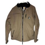 Carhartt Women's XL Brown Soft Shell Jacket Fleece Lined Casual Workwear Photo 0