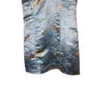 Urban Outfitters NWT  Cassie Blue‎ Satin  Embroidered Tigers Mini Dress Medium Photo 2