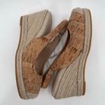Cole Haan Wedge Size 5 Cork Sandals Heels Espadrille Slingback Classic Summer Photo 3