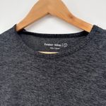 Outdoor Voices CloudKnit Womens Black Heather Long Sleeve Thumbhole Shirt Small Photo 2