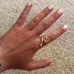 Anthropology Gold Snake Ring Photo 0