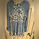 House of Harlow 1960 Boho Floral Tiered Dress with Tassel Ties Size S Photo 7