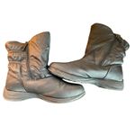 Totes Black Waterproof Winter Snow Boots Comfy Size 8‎ Photo 6