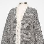 Bruno Manetti. Giacca Open Duster Blazer. Black Size XL Photo 13