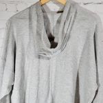 Nike Yoga Women's Dri-Fit Gray Cropped Hoodie Sweatshirt Training XL Photo 5