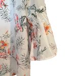Tabitha Webb  Floral Print Women's blouse size LARGE Photo 4