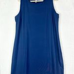 Lulu B Sleeveless Travel Dress Size XL Navy Blue Beach Vacation Photo 0