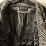 Guess Glen Plaid Detail Skirt Wool Blend Coat Photo 7
