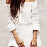 Love Shack Fancy NWT popover crochet white top Photo 0