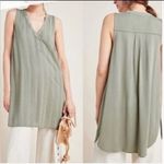 Maeve for Anthropologie White Sleeveless
Relaxed Fit Tunic Top L Photo 1