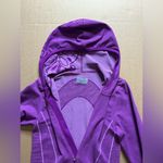 Athleta Purple Hooded Jacket size 6 Photo 2