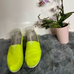 Toms Tom’s Neon Yellow Slip-On Shoes NWOT Photo 1