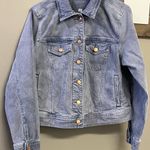 Universal Threads NWT-Universal Thread Purple Denim Jean Jacket with Defects and Home Embroidery-S Photo 2