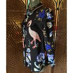 Size S//By Anthropologie Whimsical Animal Print Sweater Coat Black Photo 4
