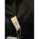 Halara Brand New  Women's Size Small Metallic Green Midi Dress with Slit Photo 7