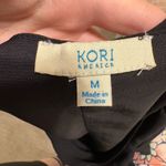 Kori  Black V-Neck Dress with cape  Photo 5