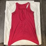 Nanette Lepore Hot Pink Sporty Racerback Keyhole Activewear Tank Top No Size Photo 5