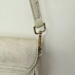 Street Level gray faux suede cross body/shoulder bag/purse with adjustable strap Photo 6
