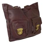 Linea Pelle Mel Large Tote Italian Leather Bag Brown Photo 15
