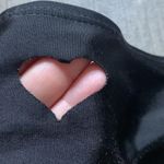 Black heart cut out bikini bottom Photo 4