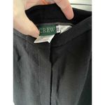 J.Crew Vintage Rayon Wool Blend Dress Pants Trousers Black Size 8 Long Photo 6