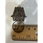 Vintage Sterling Silver Jewish Traditional Marriage Wedding Ring Judaica 10 10.5 Photo 15