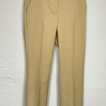 Talbots Freeport Tan Wide Leg Trouser Dress Pants Womens 4 Classic Office Work Photo 4