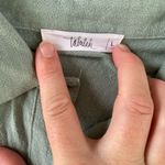 TALULAH  Teal Button-Up Dress Photo 4