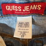 Guess Vintage  Jeans Authentic 100% Cotton Mid Rise Straight Leg Size 27 Photo 8