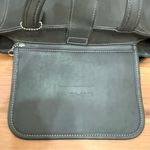 Coach Vintage  9305 Gray Glove-Tanned Leather Bleecker Bucket Shoulder Tote Bag Photo 14