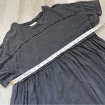 BDG Juni Babydoll Mini Dress Black (XSmall) oversized boho soft comfy Photo 4