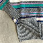 Eddie Bauer • striped mock neck sweater Photo 6