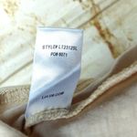 Lulus Off the Shoulder Swing Crop Top Womens M Ivory Short Sleeves Peasant Boho Photo 9