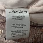 For Love & Lemons  Champagne Pink La Villette Long Sleeve Mini Dress Size S Photo 9