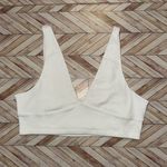 BP  Size Large White Halter Crop Top Photo 0