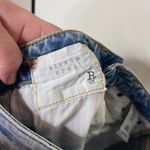 R13  Alison Crop distress skinny mid rise jeans in light blue sz 26 Photo 11