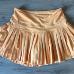 Gold Hinge  Pleated Tennis Skirt Orange  Photo 0