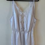 Victoria's Secret  Here Comes The Bride Bridal Teddy White Satin Romper SZ M NEW Photo 1